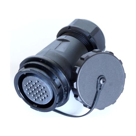 Connecteur circulaire RS PRO, Standard 26 contacts, Montage sur câble, raccordement A souder ( Prix pour 1 )