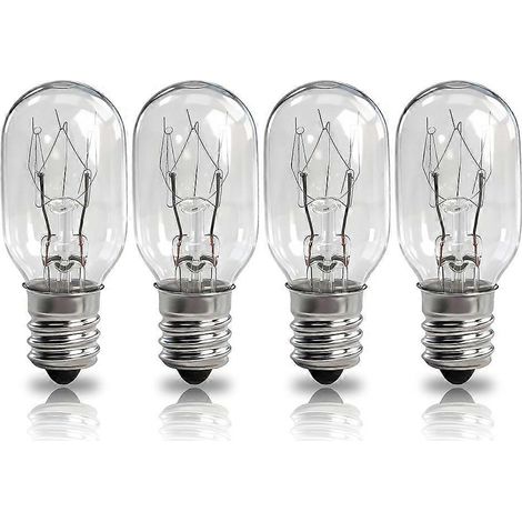Confezione da 4 lampadine da 20W 120V per macchine da cucire, compatibili con Brother, Janome e Babylock - Attacco E12 (1/5)