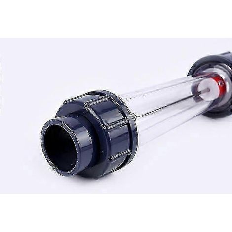 Débitmètre en plastique DN25, rotamètre, outil de mesure de liquides pour usage industriel, 300 à 3000 L (1/4)