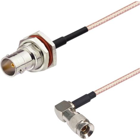 Cavo SDI con connettore BNC / DIN 1.0/2.3 RA 75 ohm 2 m