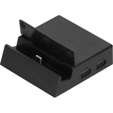 Hub USB-C multifonctionnel 8 en 1 V105 : station d'accueil Type-C, support pour téléphone, Dex, adaptateur USB-C vers HDMI, station d'accueil pour cartes SD/TF, adaptateur secteur. (1/5)