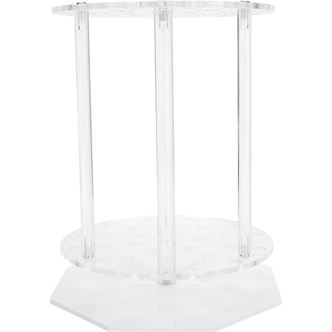Support pour tubes à essai ronds en plexiglas à 28 trous, pour pipettes (matériel de laboratoire) (1/5)