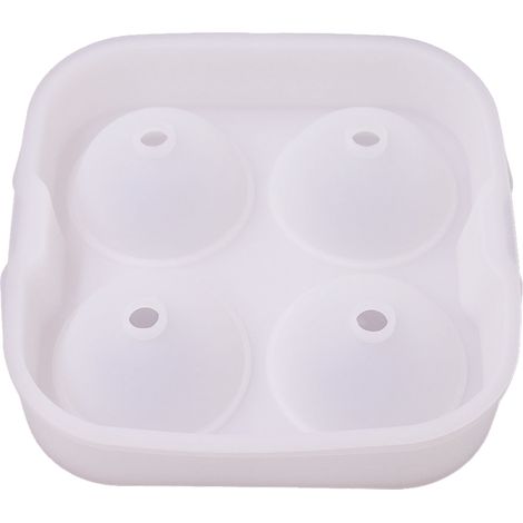 2 Moule à glace, sphère ronde flexible, pour whisky café thé popsicles cuisine (1/5)