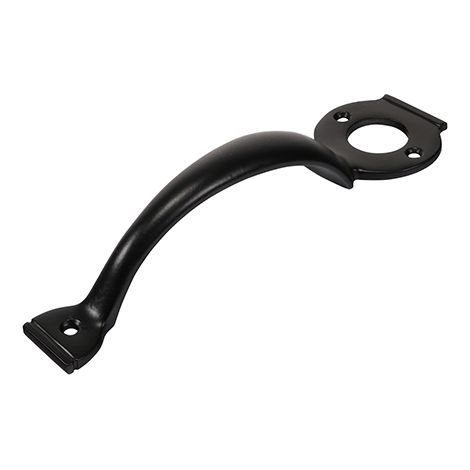TIMCO Escutcheon Handle Black - 8"