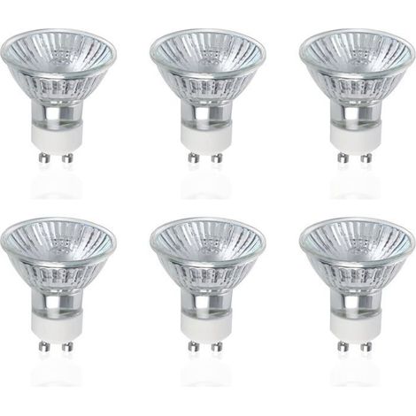 BelleRise - Lot de 6 ampoules halogènes GU10 50 W GU10 (1/5)