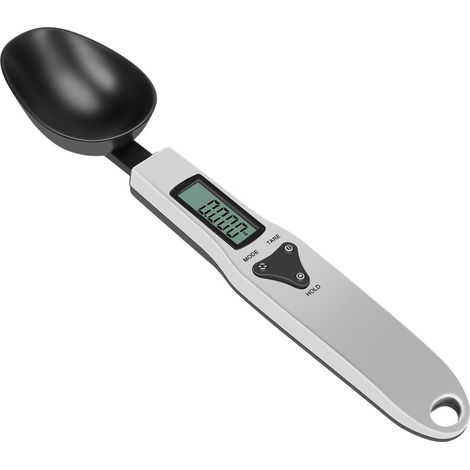 Balance Numérique Cuillère - 500 g / 0,1 g - Écran LCD - Acier Inoxydable et Plastique - Cuisine et Laboratoire - 1 Pièce (1/5)