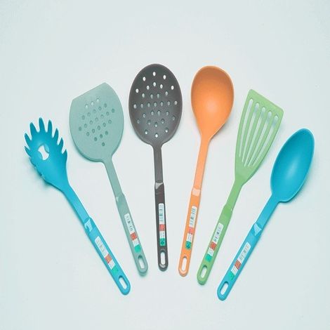 Mestoli Schiumarola da cucina in nylon Vari Colori (1/2)
