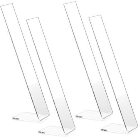Transparenter Haarspangen-Aufsteller aus Kunststoff, L-förmiger Haarspangen-Organizer für Haaraccessoires, praktischer Aufbewahrungshalter für den täglichen Gebrauch zu Hause (1/4)