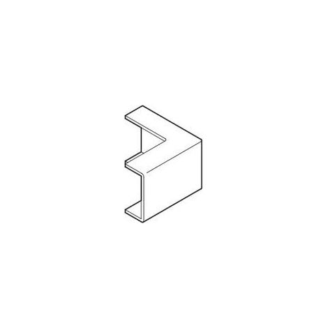 Moulure rehau axis mini PVC ignifuge 50x20 mm