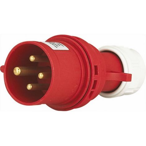 SPINA INDUSTRIALE 380V 16A 3P+T IP44 MAURER PLUS (1/3)