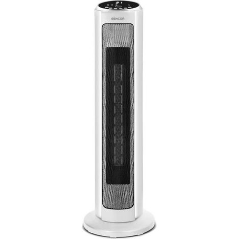 Radiateur tour en céramique - SENCOR - SFH 8994WH - Jusqu'à 2000 W - 3 modes - 24 m² / 60 m³ - Télécommande - Blanc (1/5)