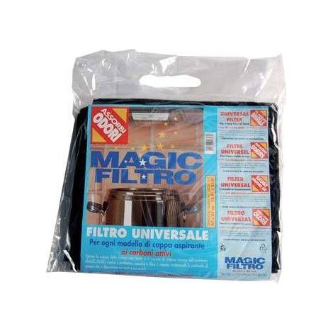 Geko Magic-Filtro Universale Adatto per Tutti i Tipi di cappe aspiranti odori, Cm 47 x 57