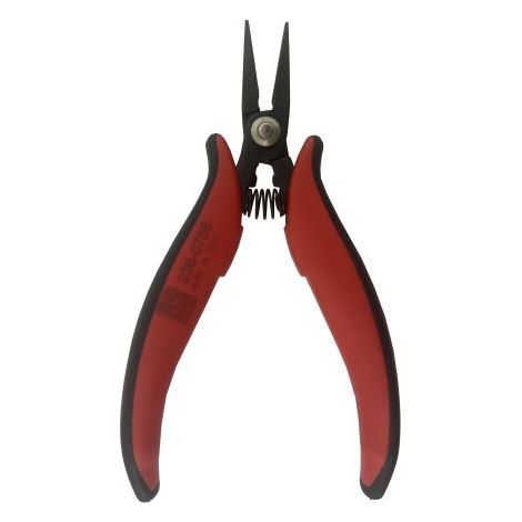 Pince plate RS PRO, L. (hors tout) 154 mm, L. (mâchoire) 25mm, 1 pièce(s) ( Prix pour 1 )