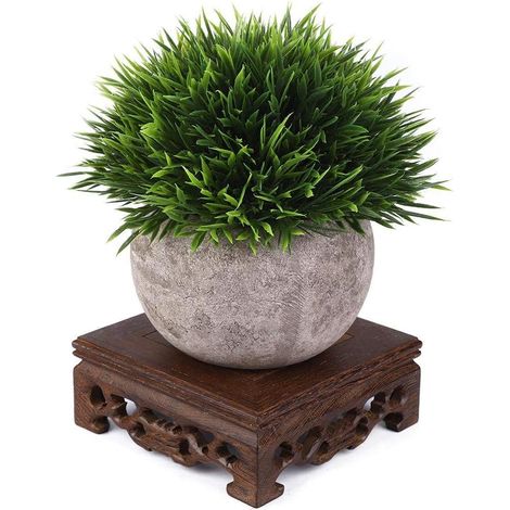 Supporti espositivi quadrati in legno, delicata base per teiera in legno massello, decorazione per vasi, bonsai, teiera, acquario (2)