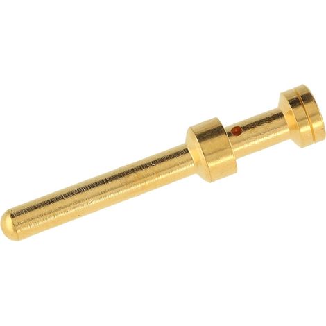 HARTING E-Crimpkontakt Kontaktstift (M) 0,75mm² AWG18 gold, 1 Stück Werkstoff Kupferlegierung - 1 Stück (1/2)