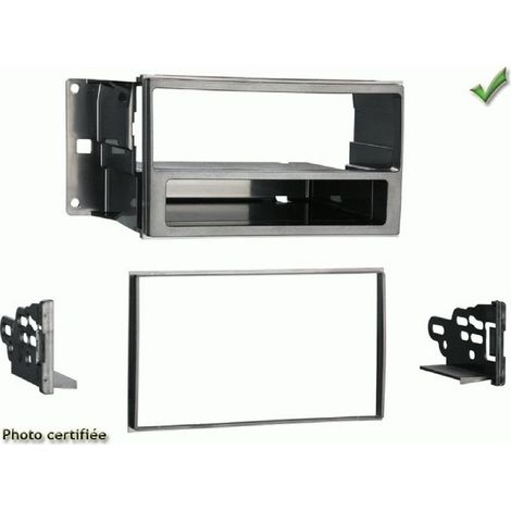 Facade Autoradio compatible avec Nissan CUBE 2009+ Kit Simple et Double Din