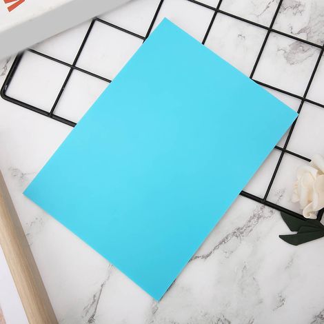 Doppellagiger Gel-Schnitzblock für DIY-Stempel – Blau und Weiß