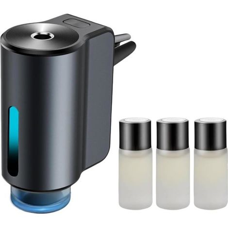 Diffuseur de parfum intelligent pour voiture – 3 modes réglables, 3 huiles essentielles incluses (longue durée),a (1/5)