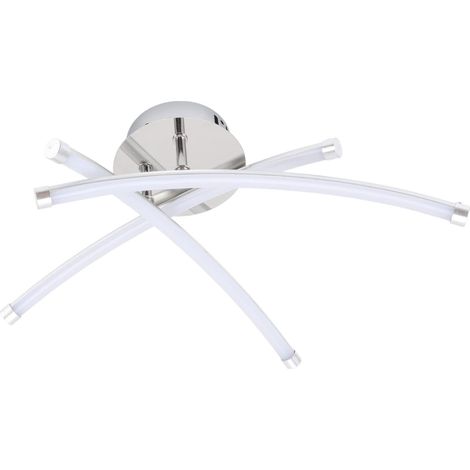 Plafonnier moderne – faible luminosité – lumière décolorée – haute luminosité – économique – linéaire LED – chambre / salle à manger (1/5)