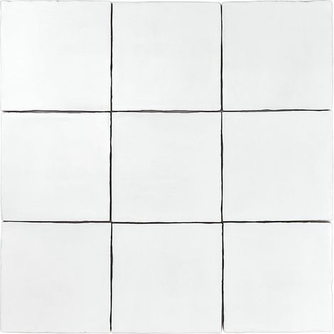 Carrelage Mur Ceramic Connection White Mate 13x13 cm