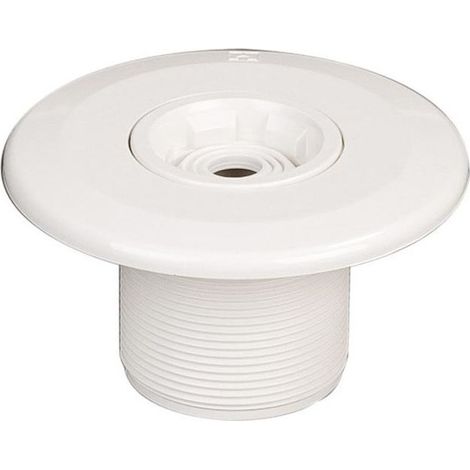 Buse de décharge multiflux avec filetage extérieur 2'' et filetage intérieur Ø 50 mm, blanc (1/2)