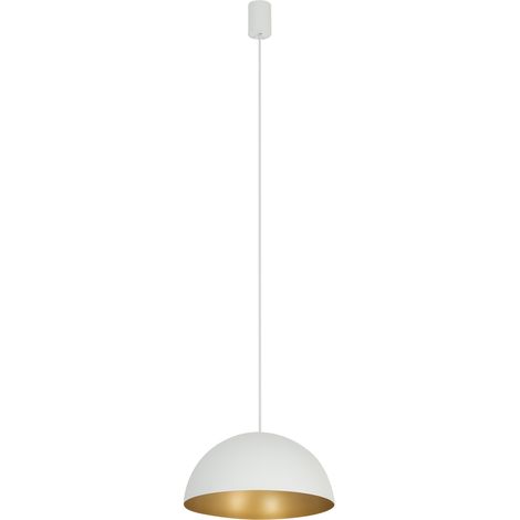 Suspension table blanc or moderne Nowodvorski Hemisphere Ø33 (1/5)