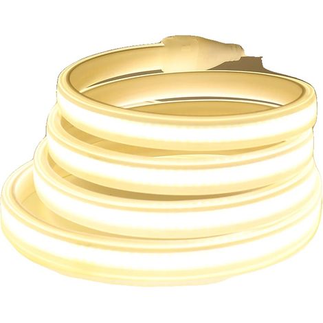 Ruban LED, Haute Luminosité, Design Étanche, Blanc Naturel 4000K, Prise EU 220V, 15m (1/2)
