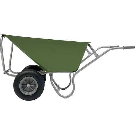 FRANKEL kaiserkraft, Brouette compacte PE, pneumatiques, 170 l
