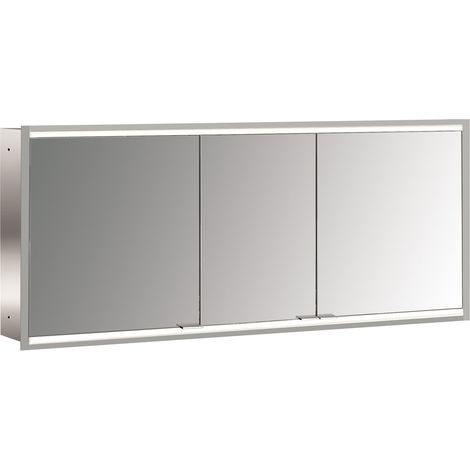 emco prime 2 Armario con espejo iluminado, 1600 mm, 3 puertas,