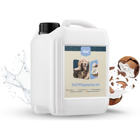nimo Spray de soin du poil Coco pour chiens & chats – donne de l'éclat au pelage et le soigne - 2.5 l (1/5)