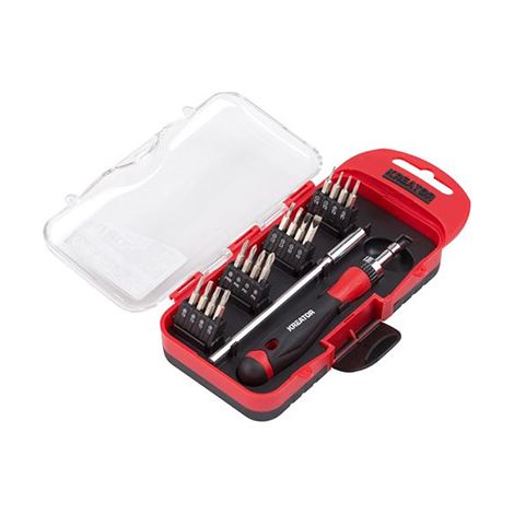 Coffret de 18 embouts avec tournevis à cliquet krt400007 kreator (1/3)