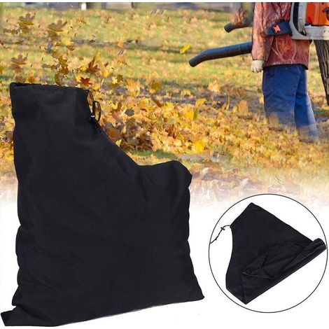 Sac pour aspirateur à feuilles en tissu Oxford – Résistant à la corrosion – Cravate réglable – Accès facile par glissière (1/5)