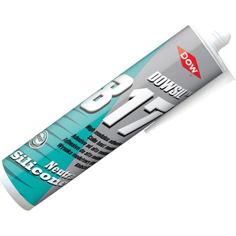 Dowsil 3281914/C05 817 Silicone Mirror Adhesive - 310ml, High-Performance Transparent Adhesive for Mirror Bonding