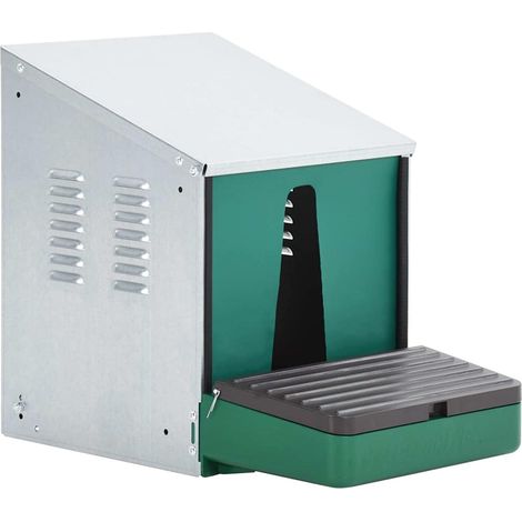 vidaXL Caja nido enrollable Nestomatic para aves de corral (1/5)