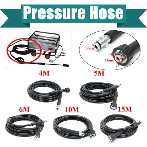 Remplacement du tuyau du nettoyeur haute pression 2300PSI 160Bar (15 m) (1/2)
