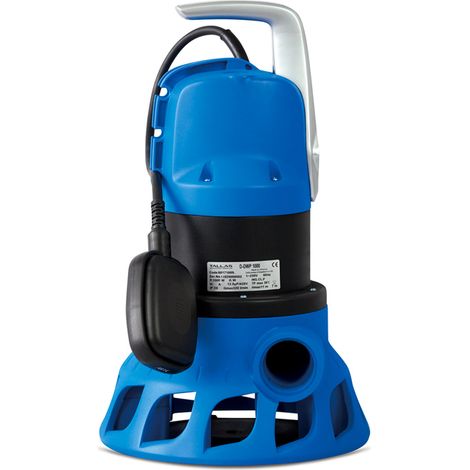 Pompe de relevage 1000W – Débit 19.200 L/h – Hauteur de refoulement 11 m – Flotteur pour démarrage automatique – Eaux chargées et claires – Tallas (1/5)