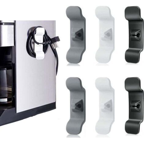 Ahlsen Cable Organizer, 6 Piece Appliance Cable Holder, Cable Shortener, Cable Organizer for Small Appliances for Blenders, Coffee Machines, Air Fryers (1/5)