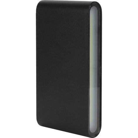Applique murale LED 12W COB en aluminium, luminaire d'extérieur pour jardin, étanche IP65, AC85-265V (coque noire, lumière blanche) (1/5)