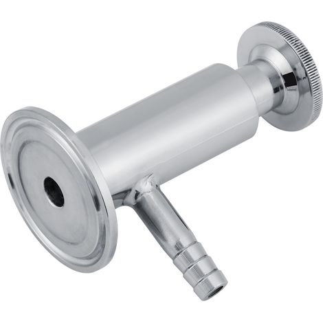 Hygienisches Probenahmeventil aus Edelstahl SUS304 mit 50,5 mm (2 Zoll) Klemmring (1/5)