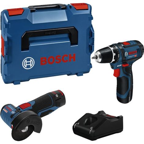 PACK perceuse visseuse 12V GSR 12V-15 + GWS 12V-76 - BOSCH