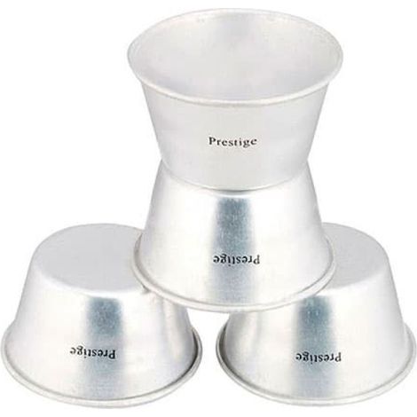 Set de 4 moldes para crema caramel