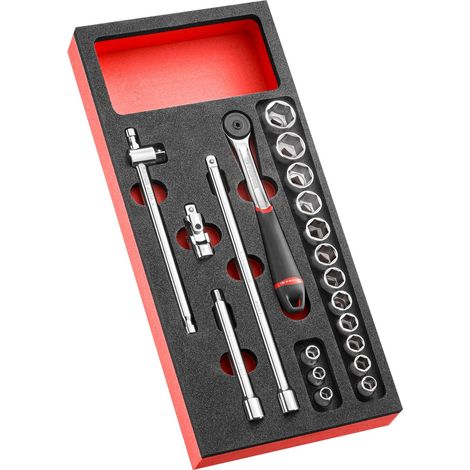 Facom Modul Steckschlüssel 3/8Z J.161B 20tl (1/2)