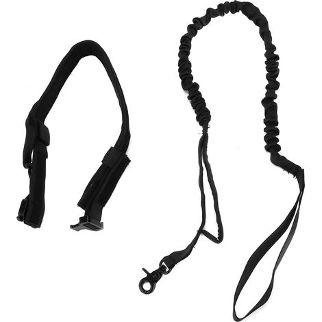 Verstellbares Halsband- und Leinen-Set aus weichem Nylon für Hunde. Verstellbare Leine, gepolstertes Halsband. (1/5)