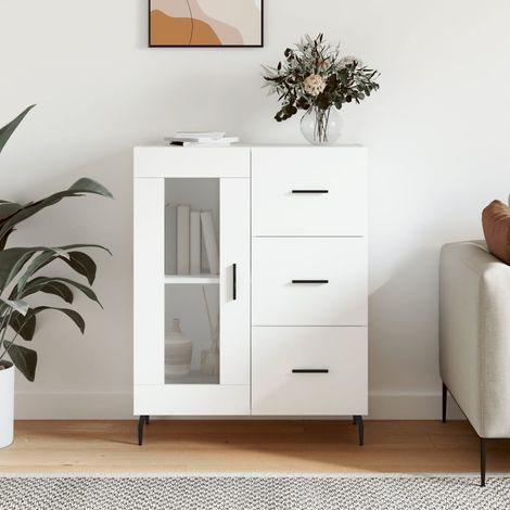 Sideboard Weiß 69,5x34x90 cm Holzwerkstoff vidaXL (1/5)