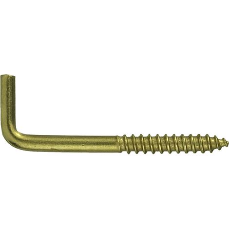 Cancani per legno ottone 3,8x50 mm. - 3 pz.