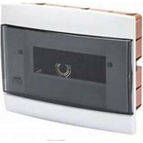 Elettroservice centralino 8 moduli da incasso coperchio bianco 240x195x80 fm40208tb