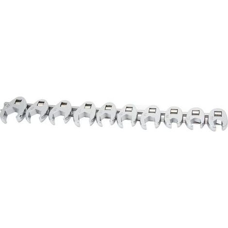 Jeu de 10 clés à œil, tailles métriques de 10 à 22 mm, pour cliquet 3/8 po (1/5)