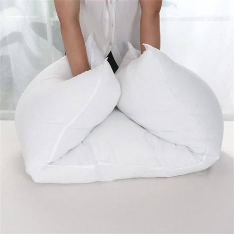 Oreiller pour dormeur latéral 35 x 100 cm - Oreiller de Confort Oreiller de Sommeil Oreiller de Corps latéral Blanche (1/4)