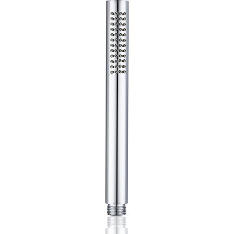 Pommeau de douche Douchette à main en laiton Pommeau Douche Anti Calcaire haute pression style L argenté, finition chromée (1/5)