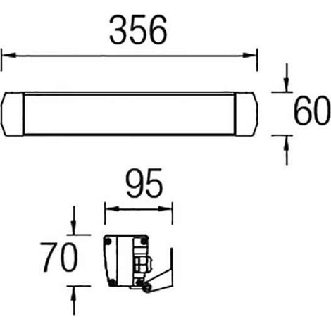 Leds-C4 Convert - Lèche-mur extérieur à 6 ampoules LED IP65 (1/3)